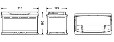Аккумулятор EXIDE EA900