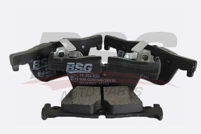 Колодки тормозные задние BSG BSG15200041