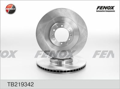 Диск тормозной передний FENOX TB219342