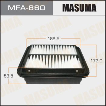 Фильтр воздушный Masuma MFA860