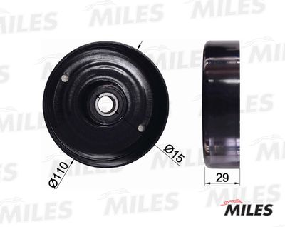 Ролик ремня приводного Miles AG03084