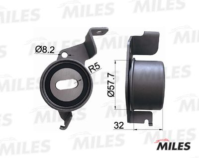 Ролик ремня ГРМ Miles AG02049