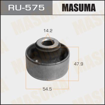 Сайлентблок заднего дифференциала Masuma RU575