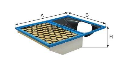 Фильтр воздушный PILENGA FAP3100