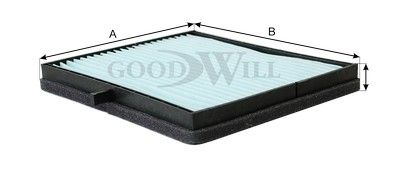 Фильтр салона BIG FILTER GB9908C