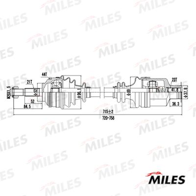 Привод Miles GC02167