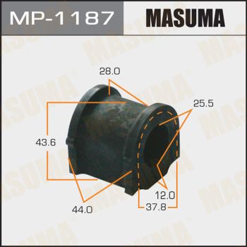 Втулка стабилизатора переднего Masuma MP1187