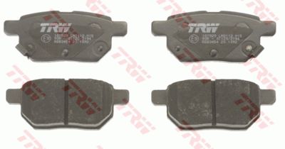 Колодки тормозные задние TRW GDB3454
