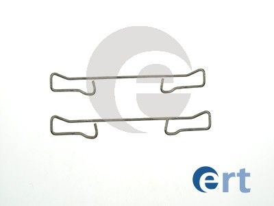 Комплект монтажный тормозных колодок ERT 420010