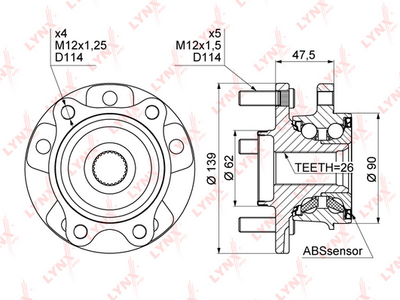 Подшипник ступицы GMB GH31930