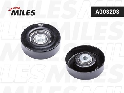 Ролик ремня приводного Miles AG03203