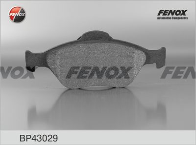 Колодки тормозные передние FENOX BP43029