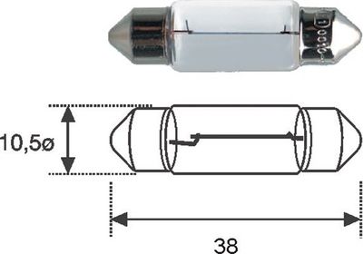 Лампа MAGNETI MARELLI 009418100000