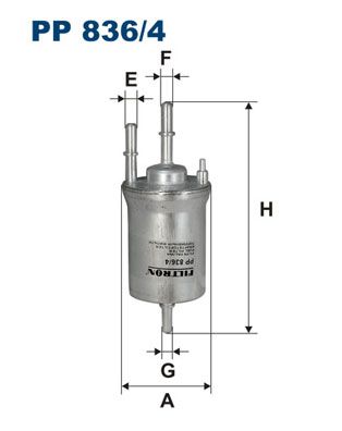 Фильтр топливный FILTRON PP8364