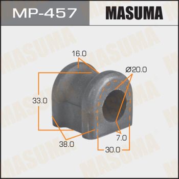 Втулка стабилизатора заднего Masuma MP457