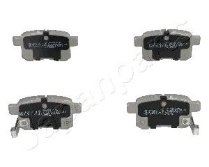 Колодки тормозные дисковые задние JAPANPARTS PP410AF