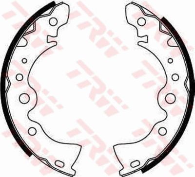 Колодки тормозные барабанные TRW GS8246
