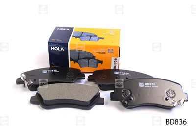 Колодки тормозные дисковые HOLA BD836