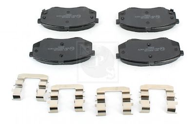 Колодки тормозные дисковые передние Mando MPH44NS