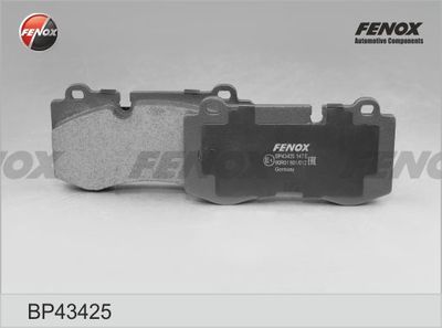 Колодки тормозные передние FENOX BP43425