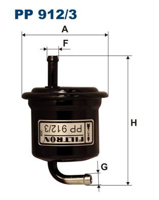 Фильтр топливный FILTRON PP9123