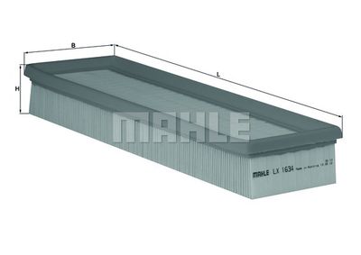 Фильтр воздушный MAHLE LX1634