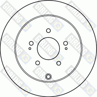 Диск тормозной TRW 6049634