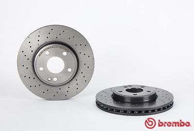 Диск тормозной передний BREMBO 09B43651