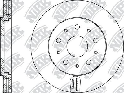 Диск тормозной передний MARSHALL M2000552