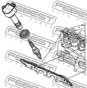 Кольцо уплотнительное HONDA 30522RNAA01