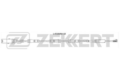 Датчик износа тормозных колодок Zekkert BS8130