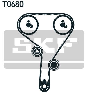 Комплект ремня ГРМ SKF VKMA05260