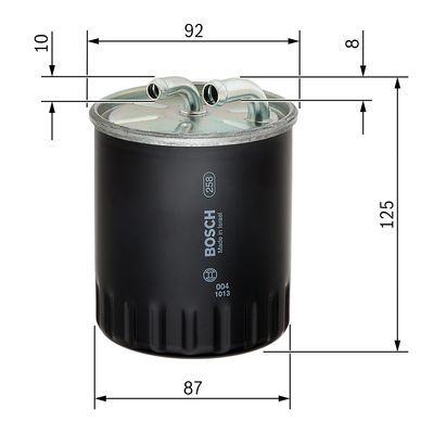 Фильтр топливный BOSCH F026402065
