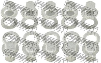Кольцо уплотнительное форсунки впрыска топлива FEBEST RINGFL006PCS10