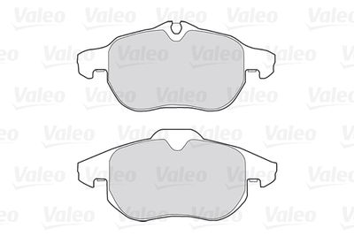 Колодки тормозные задние VALEO 301678