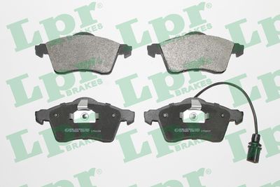 Колодки тормозные дисковые LPR 05P787