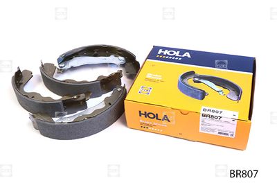Колодки тормозные барабанные HOLA BR807