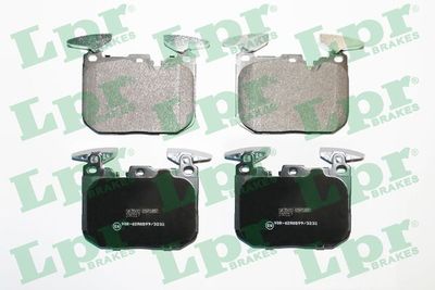 Колодки тормозные дисковые LPR 05P1851