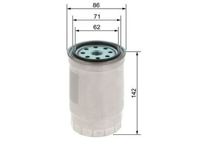 Фильтр топливный BOSCH 1457434511