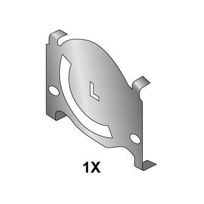 Комплект монтажный тормозных колодок MASTERKIT 77AA373