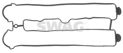 Прокладка клапанной крышки SWAG 40915663