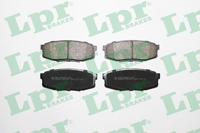 Колодки тормозные задние LPR 05P1419