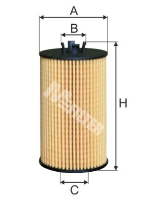 Фильтр масляный M-Filter TE648