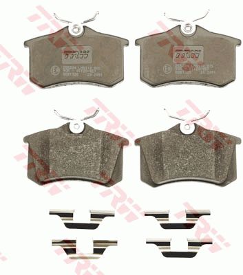 Колодки тормозные дисковые TRW GDB1328