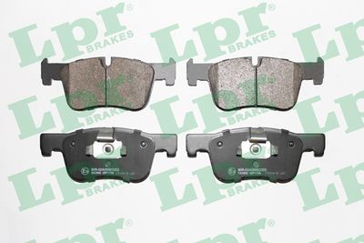 Колодки тормозные дисковые LPR 05P1739