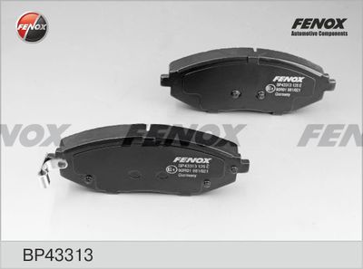 Колодки тормозные дисковые FENOX BP43313
