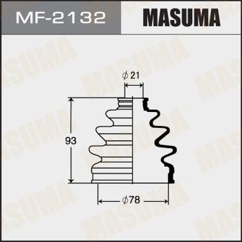 Пыльник ШРУС Masuma MF2132