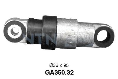Ролик поликлинового ремня натяжной SNR GA35032