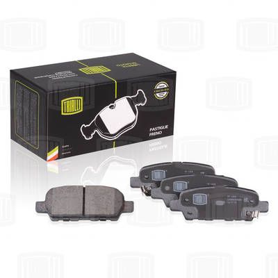 Колодки тормозные дисковые задние TRIALLI PF1404