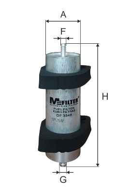 Фильтр топливный M-Filter DF3548